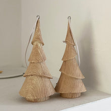 Afbeelding in Gallery-weergave laden, Houten kerstboompje
